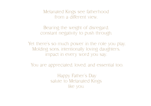 Melanated King